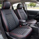 Funda de Auto Universal Noble en Cuero Legítimo con Airbag + REGALOS: Alfombra de Cuero y Funda de Volante