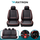 Funda de Auto Universal Regent en Cuero Legítimo con Airbag + REGALOS: Alfombra de Cuero y Funda de Volante