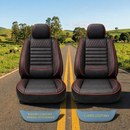 Funda de Auto Universal Regent en Cuero Legítimo con Airbag + REGALOS: Alfombra de Cuero y Funda de Volante