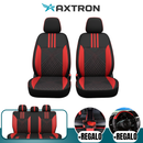 Capa de Auto Universal Velour en Cuero Legítimo con AirBag +REGALOS: Alfombra de Cuero y Funda para Volante